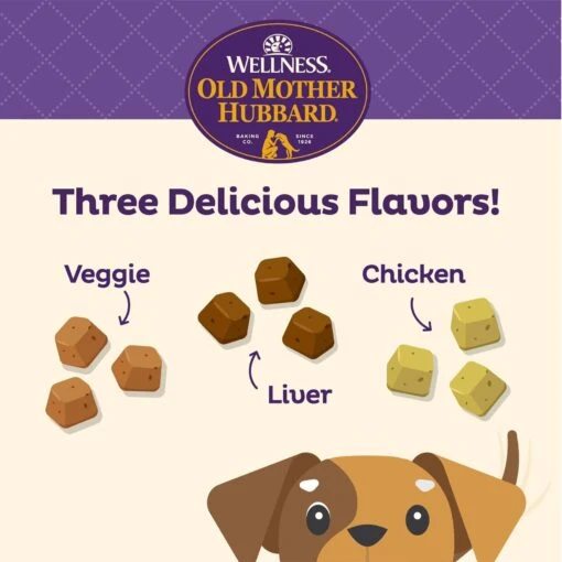 Old Mother Hubbard By Wellness Training Bitz Assorted Mix Natural Oven-Baked Biscuits Dog Treats -Dog Supplies 51166 PT1. AC SS1800 V1657657790