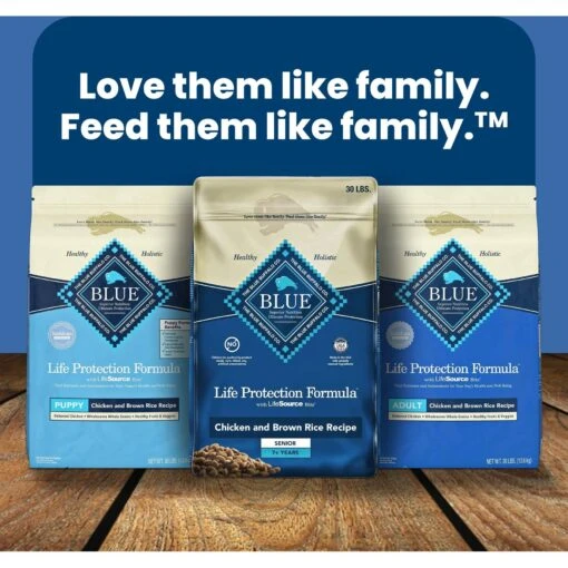 Blue Buffalo Life Protection Formula Small Breed Senior Chicken & Brown Rice Recipe Dry Dog Food -Dog Supplies 51901 PT8. AC SS1800 V1701982100