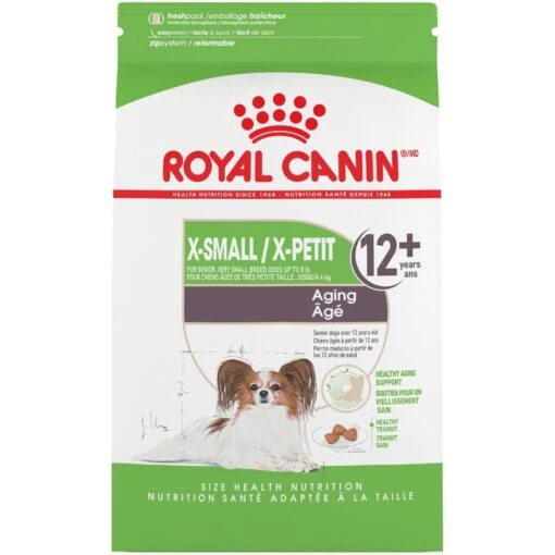 Royal Canin Size Health Nutrition X-Small Aging 12+ Dry Dog Food -Dog Supplies 52398 MAIN. AC SS1800 V1697138469