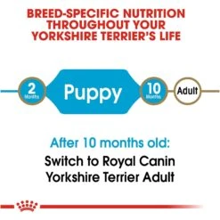 Royal Canin Breed Health Nutrition Yorkshire Terrier Puppy Dry Dog Food -Dog Supplies 52402 PT6. AC SS1800 V1697216753