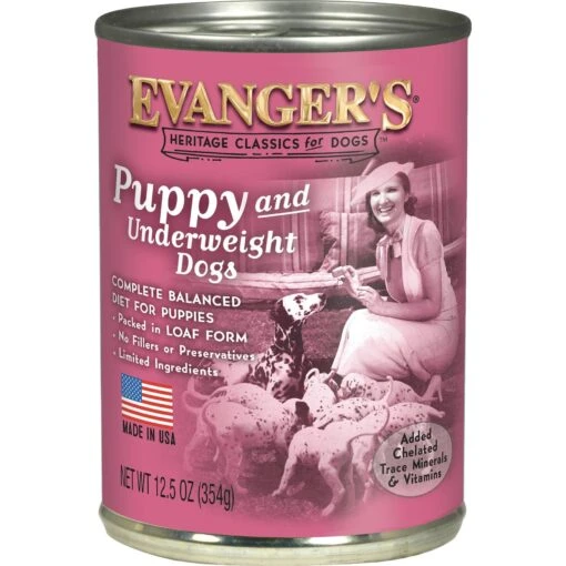 Evanger's Classic Recipes Puppy Canned Dog Food -Dog Supplies 52651 MAIN. AC SS1800 V1672433398