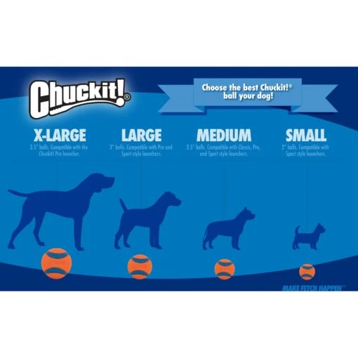 Chuckit! The Whistler Ball Dog Toy, Color Varies -Dog Supplies 53238 PT8. AC SS1800 V1530222577