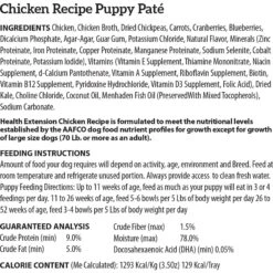 Health Extension Little Cups Grain-Free Chicken Wet Puppy Food, 3.5-oz Cup, Case Of 12 -Dog Supplies 535390 PT2. AC SS1800 V1657658791