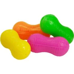 Ruff Dawg Peanut Treat Dispenser Dog Toy, Color Varies -Dog Supplies 53810 PT3. AC SS1800 V1602328868