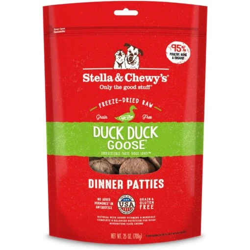 Stella & Chewy's Stella's Super Beef Dinner Patties Freeze-Dried Raw Dog Food & Stella & Chewy's Duck Duck Goose Dinner Patties Freeze-Dried Raw Dog Food -Dog Supplies 567214 PT5. AC SS1800 V1657659922