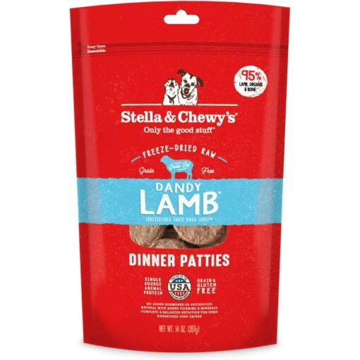 Stella & Chewy's Absolutely Rabbit Dinner Patties Freeze-Dried Raw Dog Food & Stella & Chewy's Dandy Lamb Dinner Patties Freeze-Dried Raw Dog Food -Dog Supplies 567366 PT1. AC SS1800 V1657659928