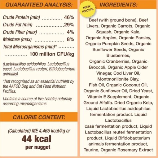 Primal Beef Formula Nuggets Grain-Free Raw Freeze-Dried Dog Food -Dog Supplies 58371 PT5. AC SS1800 V1677696703