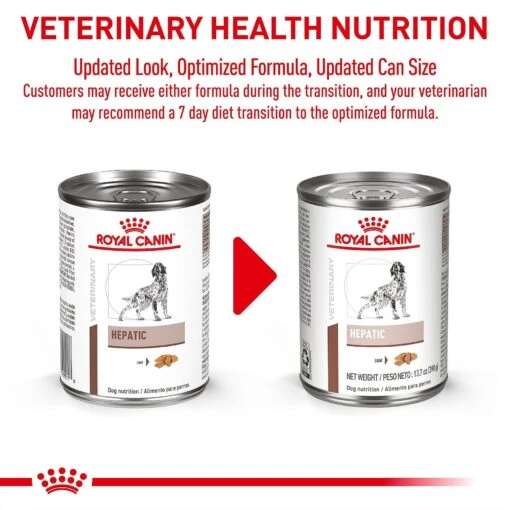 Royal Canin Veterinary Diet Adult Hepatic Loaf Canned Dog Food -Dog Supplies 58624 PT2. AC SS1800 V1692048539