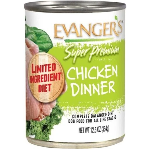 Evanger's Super Premium Chicken Dinner Grain-Free Canned Dog Food -Dog Supplies 59998 MAIN. AC SS1800 V1623367056