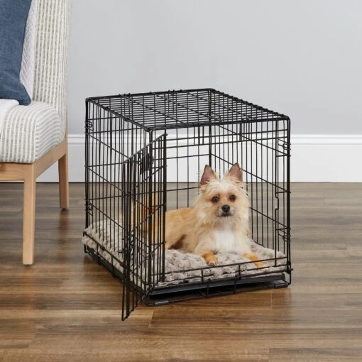 MidWest ICrate Fold & Carry Single Door Collapsible Wire Dog Crate -Dog Supplies 60371 MAIN. AC SS1800 V1647557552