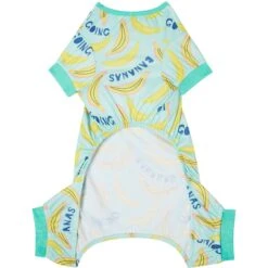 Frisco Go Bananas Dog & Cat Jersey PJs -Dog Supplies 608998 PT5. AC SS1800 V1676643739