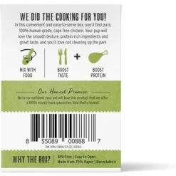 The Honest Kitchen Meal Booster 99% Beef Wet Dog Food Topper & The Honest Kitchen Meal Booster 99% Chicken Wet Dog Food Topper -Dog Supplies 609854 PT6. AC SS1800 V1660745901