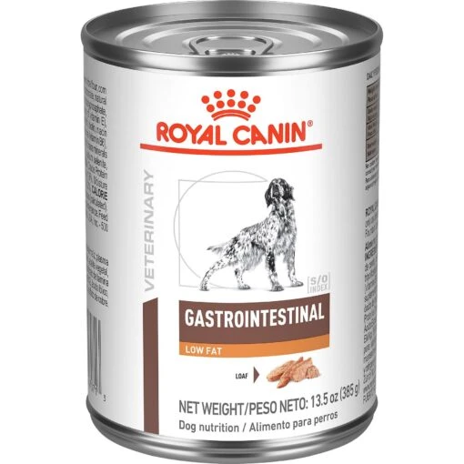 Royal Canin Veterinary Diet Adult Gastrointestinal Low Fat Loaf Canned Dog Food -Dog Supplies 61822 MAIN. AC SS1800 V1701366036