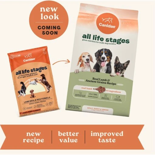 CANIDAE All Life Stages Lamb Meal & Rice Formula Dry Dog Food -Dog Supplies 62600 PT1. AC SS1800 V1694443414