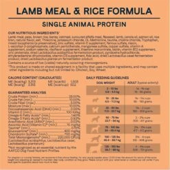 CANIDAE All Life Stages Lamb Meal & Rice Formula Dry Dog Food -Dog Supplies 62600 PT5. AC SS1800 V1694443413