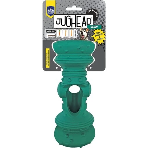 Himalayan Pet Supply Jughead Slim Chew Guardian Chew Smarter Chew Longer Dog Toy, Green, Medium -Dog Supplies 641062 MAIN. AC SS1800 V1665602509