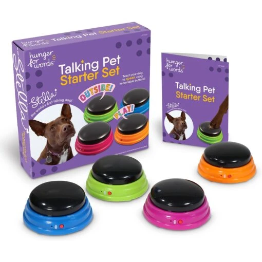 Hunger For Words Talking Pet Starter Set Dog Toy -Dog Supplies 646878 MAIN. AC SS1800 V1671733590