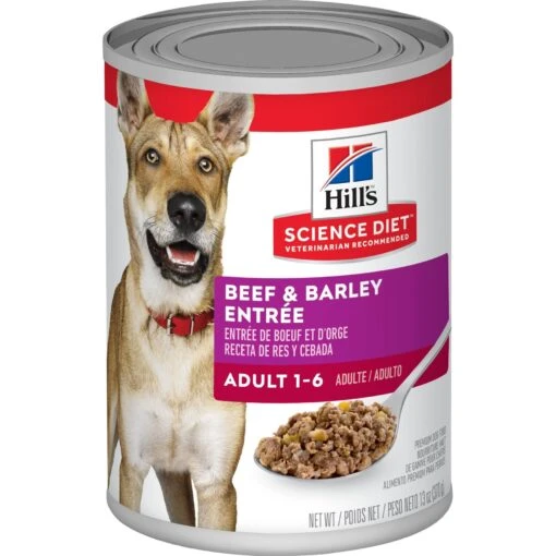 Hill's Science Diet Adult Beef & Barley Entree Canned Dog Food & Hill's Science Diet Adult 7+ Beef & Barley Entree Canned Dog Food -Dog Supplies 656998 PT1. AC SS1800 V1665782203