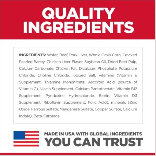 Hill's Science Diet Adult Beef & Barley Entree Canned Dog Food & Hill's Science Diet Adult 7+ Beef & Barley Entree Canned Dog Food -Dog Supplies 656998 PT2. AC SS1800 V1665780323