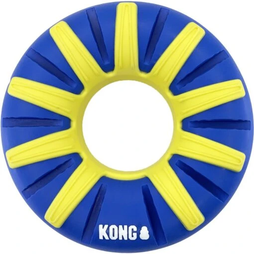 KONG Goodiez Ring Dog Toy, Blue, Medium -Dog Supplies 666438 MAIN. AC SS1800 V1666386146