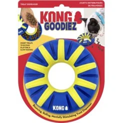 KONG Goodiez Ring Dog Toy, Blue, Medium -Dog Supplies 666438 PT2. AC SS1800 V1666386028