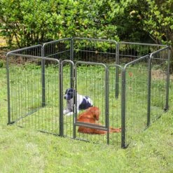 Aivituvin AIR50 Exercise Outdoor & Indoor Portable Dog Playpen, Medium -Dog Supplies 667286 PT5. AC SS1800 V1665527146