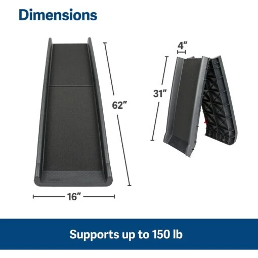 PetSafe Happy Ride Foldable Dog Car Ramp -Dog Supplies 68759 PT1. AC SS1800 V1646088383