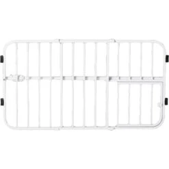 Carlson Pet Products Mini Tuffy Expandable Dog Gate With Pet Door -Dog Supplies 69450 PT2. AC SS1800 V1569014001