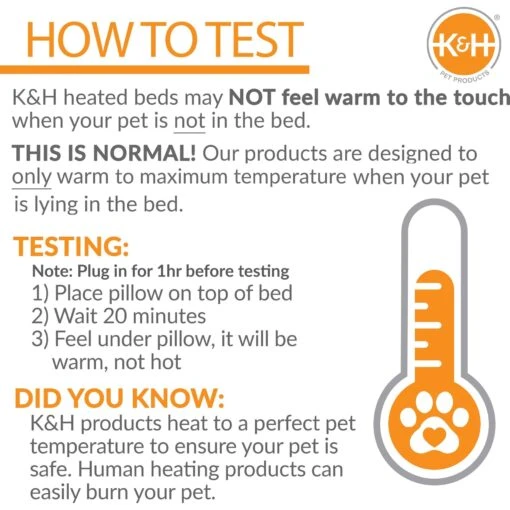 K&H Pet Products Original Lectro-Kennel Outdoor Heated Dog Pad With Cover -Dog Supplies 69506 PT4. AC SS1800 V1683561719