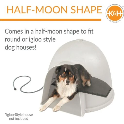 K&H Pet Products Igloo-Style Heated Pad & Cover -Dog Supplies 69509 PT2. AC SS1800 V1695230985