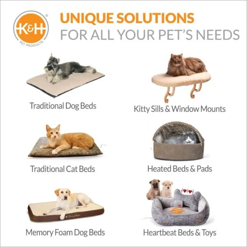 K&H Pet Products Igloo-Style Heated Pad & Cover -Dog Supplies 69509 PT7. AC SS1800 V1695230736