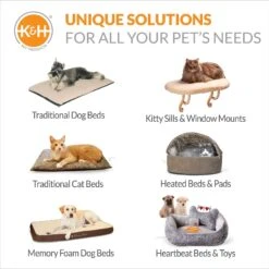 K&H Pet Products Igloo-Style Heated Pad & Cover -Dog Supplies 69509 PT8. AC SS1800 V1647900441