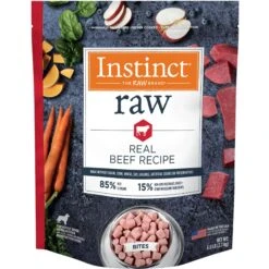 Instinct Frozen Raw Bites Grain-Free Cage-Free Chicken Recipe Dog Food + 2 Items -Dog Supplies 696566 PT4. AC SS1800 V1668109044