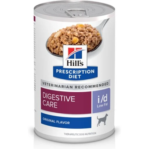 Hill's Prescription Diet I/d Digestive Care Low Fat Original Flavor Pate Wet Dog Food -Dog Supplies 69765 MAIN. AC SS1800 V1650735093