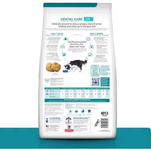 Hill's Prescription Diet T/d Dental Care Chicken Flavor Dry Dog Food -Dog Supplies 69790 PT1. AC SS1800 V1668542971