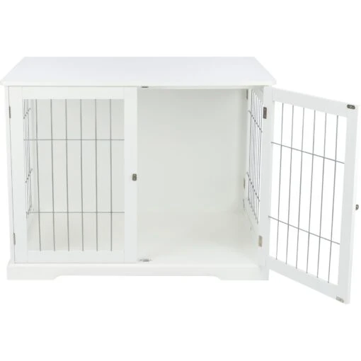 TRIXIE Wood & Wire Furniture Side Table Pet Crate, Large -Dog Supplies 701486 PT5. AC SS1800 V1668547493