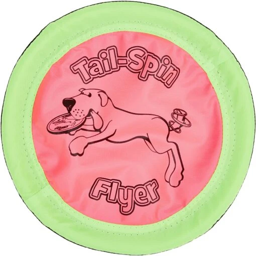 Booda Soft Bite Tail Spin Flyer Flying Disc Dog Toy, Color Varies -Dog Supplies 70599 MAIN. AC SS1800 V1534452134