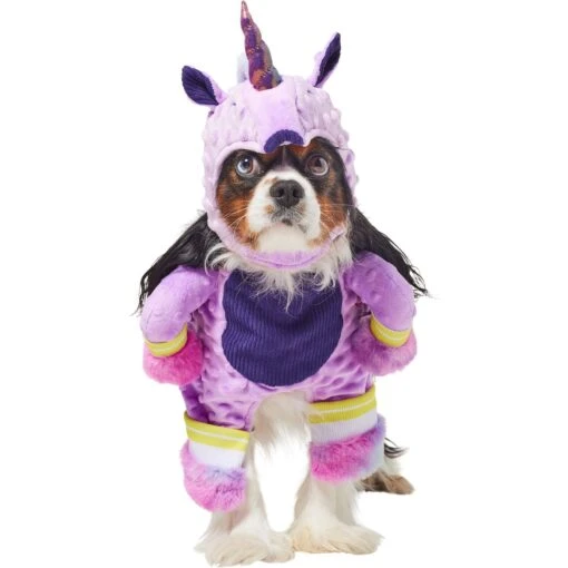 Frisco Front Walking Unicorn Dog & Cat Costume -Dog Supplies 707678 MAIN. AC SS1800 V1689340941