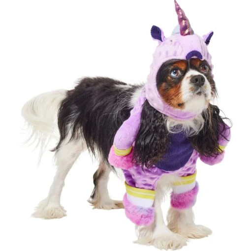 Frisco Front Walking Unicorn Dog & Cat Costume -Dog Supplies 707678 PT3. AC SS1800 V1689351459