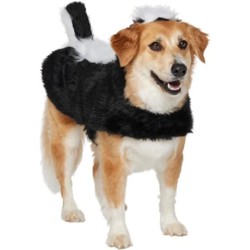 Frisco Faux Fur Skunk Dog & Cat Costume -Dog Supplies 708078 MAIN. AC SS1800 V1689350100