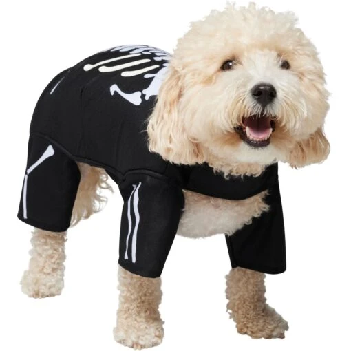 Frisco Glow In The Dark Skeleton Dog & Cat Costume -Dog Supplies 709038 MAIN. AC SS1800 V1689342188