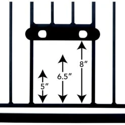 MyPet Tall Deco Easypass Cat & Dog Gate, Graphite -Dog Supplies 711806 PT3. AC SS1800 V1670436852