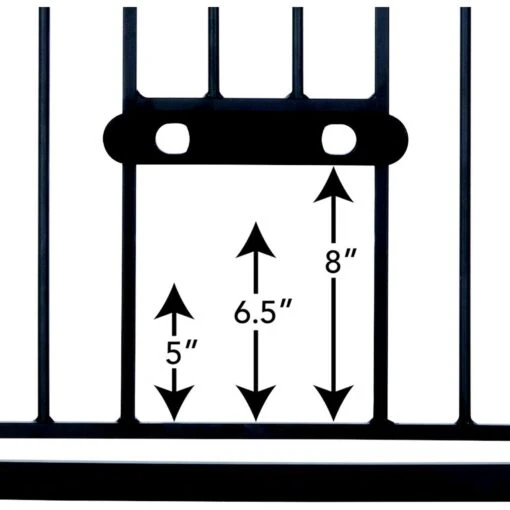 MyPet Tall Deco Easypass Cat & Dog Gate, Graphite -Dog Supplies 711806 PT3. AC SS1800 V1670436852