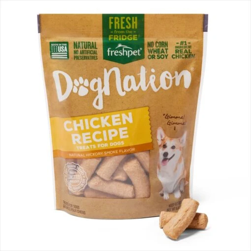 Freshpet Dognation Chicken Recipe Fresh Dog Treats -Dog Supplies 713950 MAIN. AC SS1800 V1668762140