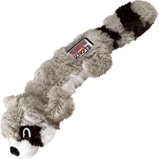 KONG Scrunch Knots Raccoon Dog Toy -Dog Supplies 71943 MAIN. AC SS1800 V1534452187