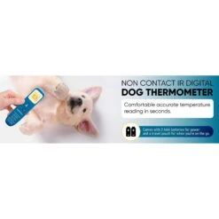 PetMedics Non-Contact Dog Thermometer, Blue -Dog Supplies 734830 PT4. AC SS1800 V1674056380