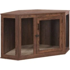 Unipaws Furniture Style Corner Dog Crate -Dog Supplies 739486 PT2. AC SS1800 V1672161751