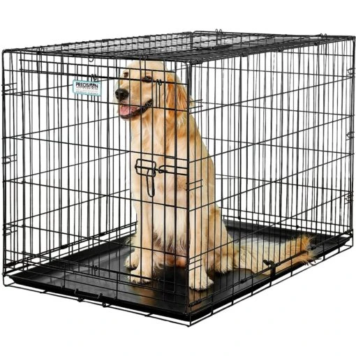 Precision Pet Products Provalu Single Door Collapsible Wire Dog Crate -Dog Supplies 74077 PT3. AC SS1800 V1569015122