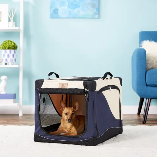 Precision Pet Products 4-Door Collapsible Soft-Sided Dog Crate -Dog Supplies 74108 MAIN. AC SS1800 V1569015186