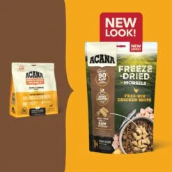 ACANA Chicken Recipe Morsels Grain-Free Freeze-Dried Dog Food & Topper, 8-oz Bag -Dog Supplies 741158 PT3. AC SS1800 V1701881956